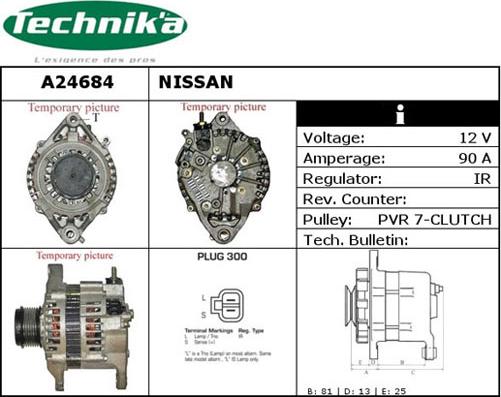 Technika A24684 - Alternateur cwaw.fr