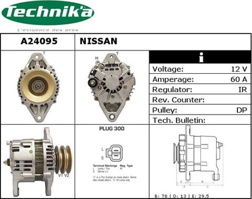 Technika A24095 - Alternateur cwaw.fr