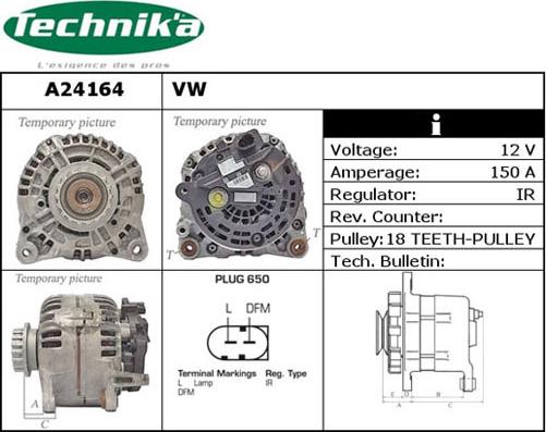 Technika A24164 - Alternateur cwaw.fr