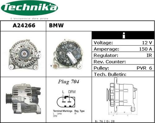 Technika A24266 - Alternateur cwaw.fr