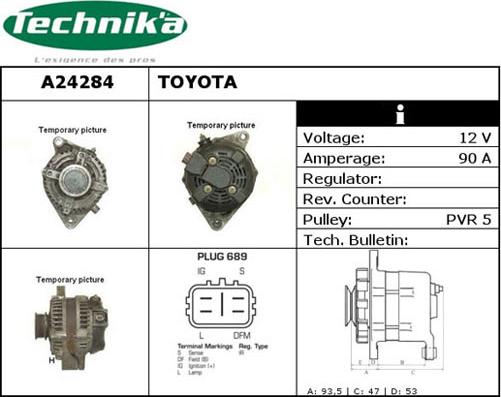 Technika A24284 - Alternateur cwaw.fr