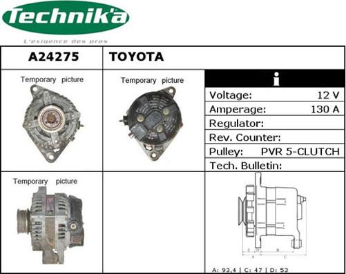 Technika A24275 - Alternateur cwaw.fr