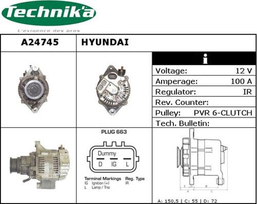 Technika A24745 - Alternateur cwaw.fr