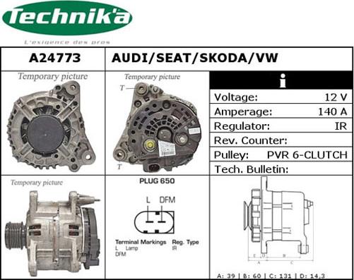 Technika A24773 - Alternateur cwaw.fr