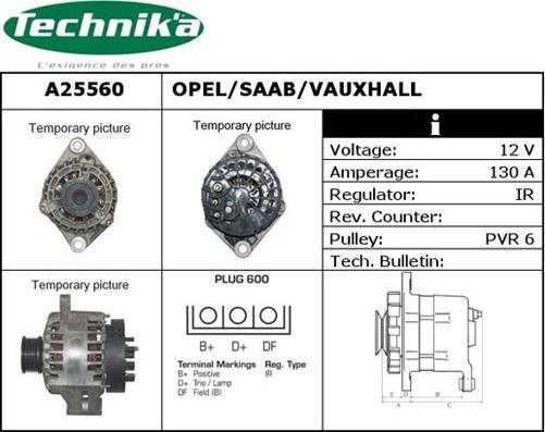 Technika A25560 - Alternateur cwaw.fr