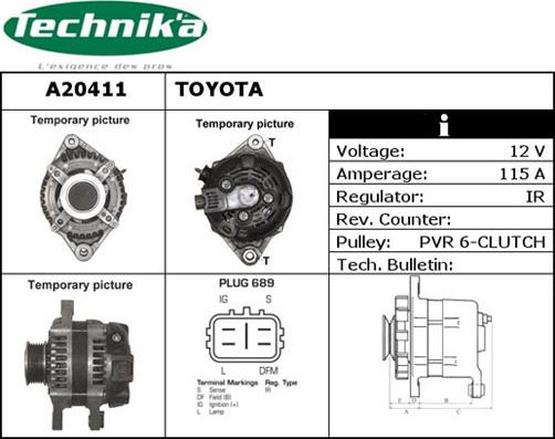 Technika A20411 - Alternateur cwaw.fr