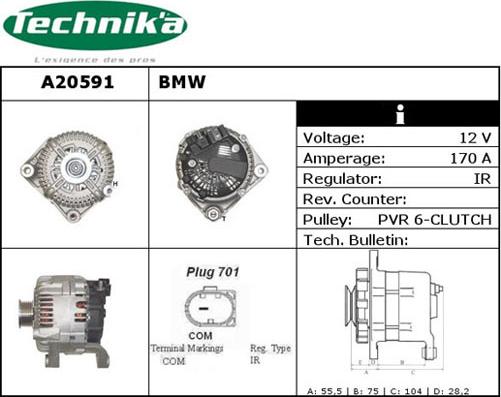 Technika A20591 - Alternateur cwaw.fr