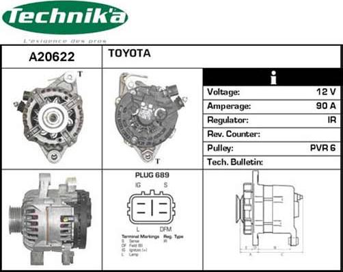 Technika A20622 - Alternateur cwaw.fr