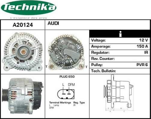 Technika A20124 - Alternateur cwaw.fr