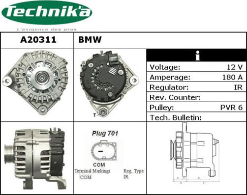 Technika A20311 - Alternateur cwaw.fr