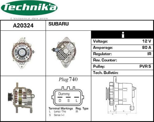 Technika A20324 - Alternateur cwaw.fr