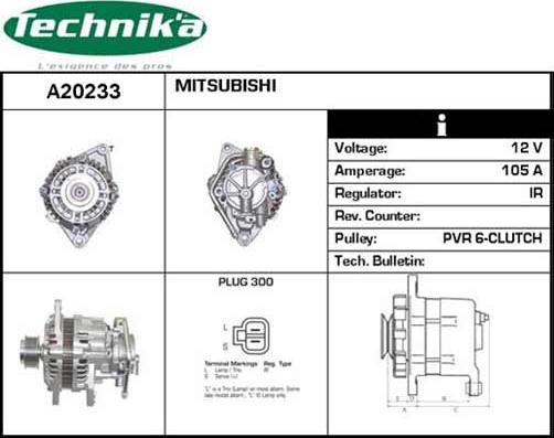 Technika A20233 - Alternateur cwaw.fr