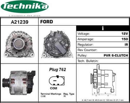 Technika A21239 - Alternateur cwaw.fr