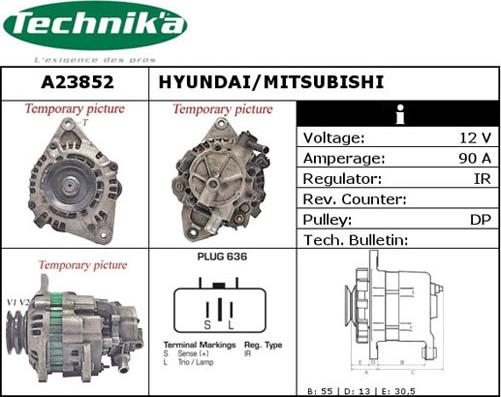 Technika A23852 - Alternateur cwaw.fr