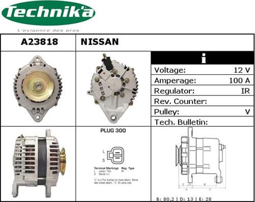 Technika A23818 - Alternateur cwaw.fr