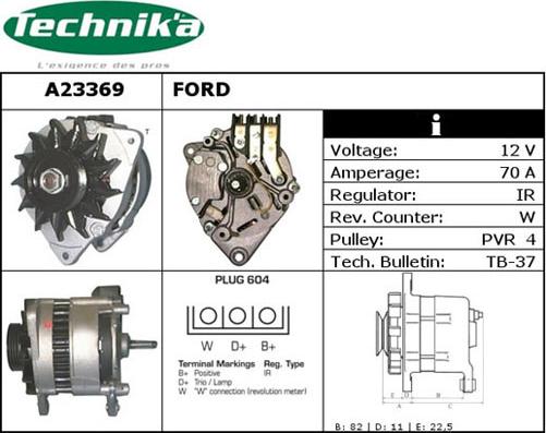 Technika A23369 - Alternateur cwaw.fr