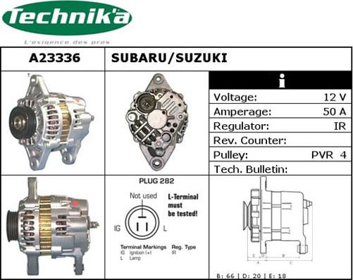 Technika A23336 - Alternateur cwaw.fr