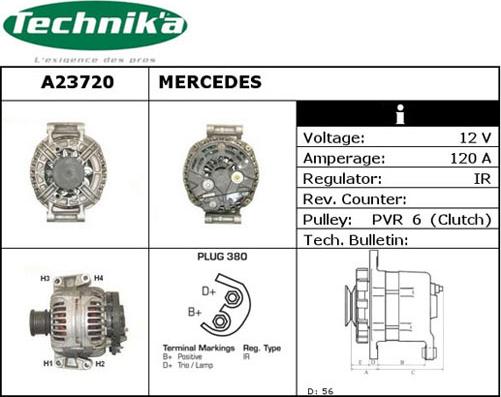 Technika A23720 - Alternateur cwaw.fr