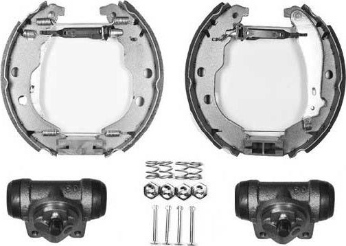 Technika KP6931 - Jeu de mâchoires de frein cwaw.fr