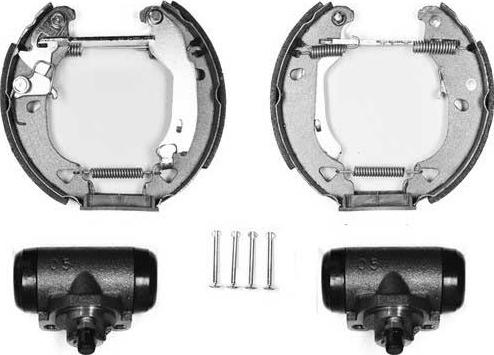 Technika KP6331 - Jeu de mâchoires de frein cwaw.fr