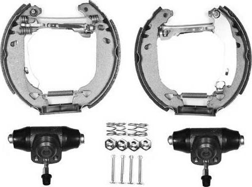 Technika KP1225 - Jeu de mâchoires de frein cwaw.fr