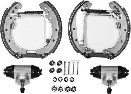 Technika KP8950 - Jeu de mâchoires de frein cwaw.fr