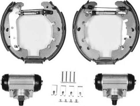 Technika KP8978 - Jeu de mâchoires de frein cwaw.fr