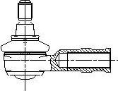 Technika RS242 - Rotule de barre de connexion cwaw.fr