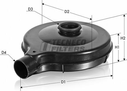 Tecneco Filters AR909 - Filtre à air cwaw.fr