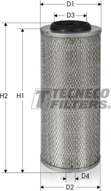 Tecneco Filters AR5004-I - Filtre à air cwaw.fr