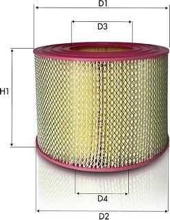 Tecneco Filters AR436 - Filtre à air cwaw.fr