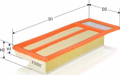 Tecneco Filters AR1451PM - Filtre à air cwaw.fr