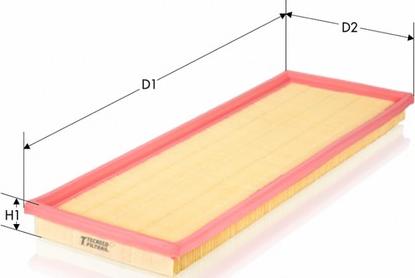 Tecneco Filters AR1452PMS - Filtre à air cwaw.fr