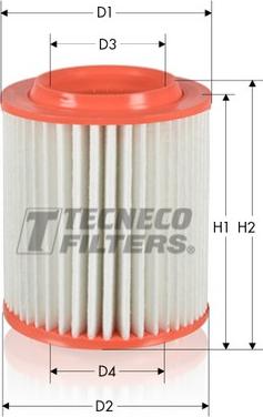 Tecneco Filters AR1652 - Filtre à air cwaw.fr