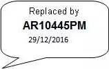 Tecneco Filters AR10445-10PM - Filtre à air cwaw.fr