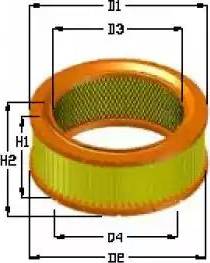 Tecneco Filters AR838 - Filtre à air cwaw.fr