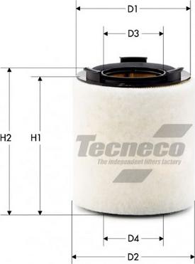 Tecneco Filters AR10822-S - Filtre à air cwaw.fr