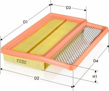 Tecneco Filters AR11190PM - Filtre à air cwaw.fr