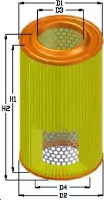 Tecneco Filters AR46754989 - Filtre à air cwaw.fr