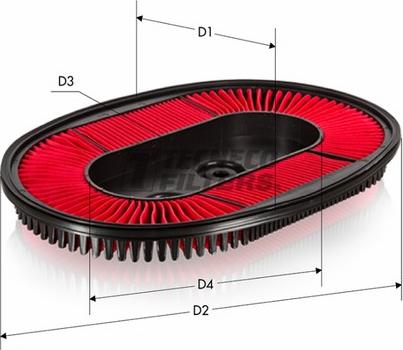 Tecneco Filters AR123-J - Filtre à air cwaw.fr