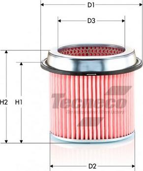 Tecneco Filters AR855-J - Filtre à air cwaw.fr