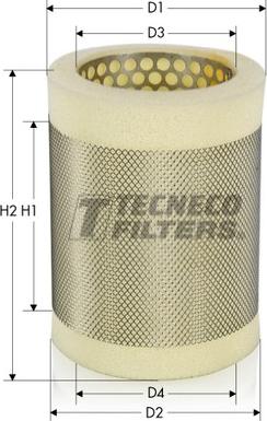 Tecneco Filters AR877S - Filtre à air cwaw.fr