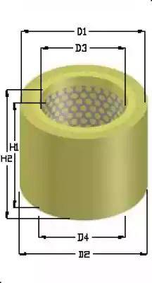 Tecneco Filters AR873S - Filtre à air cwaw.fr