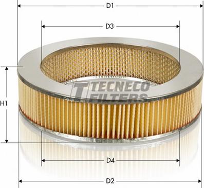 Tecneco Filters AR44 - Filtre à air cwaw.fr