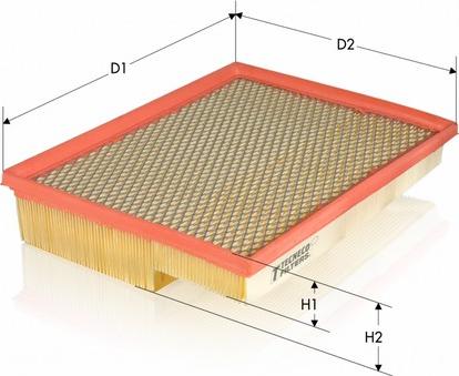 Tecneco Filters AR276PM - Filtre à air cwaw.fr