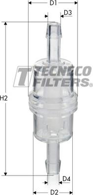 Tecneco Filters BN21 - Filtre à carburant cwaw.fr