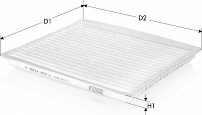 Tecneco Filters CK9846 - Filtre, air de l'habitacle cwaw.fr