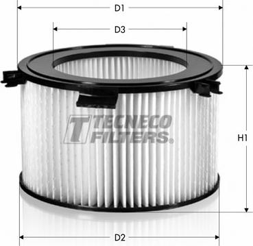 Tecneco Filters CK9579 - Filtre, air de l'habitacle cwaw.fr