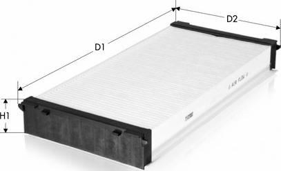 Tecneco Filters CK5846 - Filtre, air de l'habitacle cwaw.fr