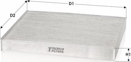 Tecneco Filters CK200 - Filtre, air de l'habitacle cwaw.fr